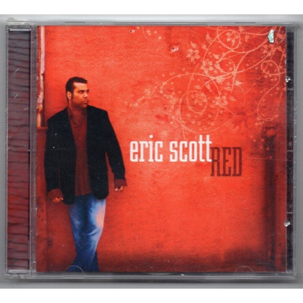 ERIC SCOTT RED CD, ©2007, Itzall Goode, BRAND-NEW CD IN USED BOX (see notes)
